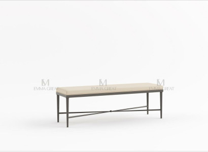 Seat Upholstery Stool Upholstery Stool Stool Textile stainless steel style designer footstool